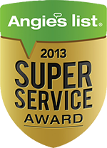 Angies List 2013 Super Service Award