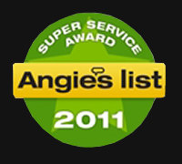 Angies List 2011 Super Service Award