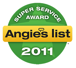 Angies List 2011 Super Service Award