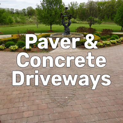 View Our Paver and Concrete Driveway Gallery