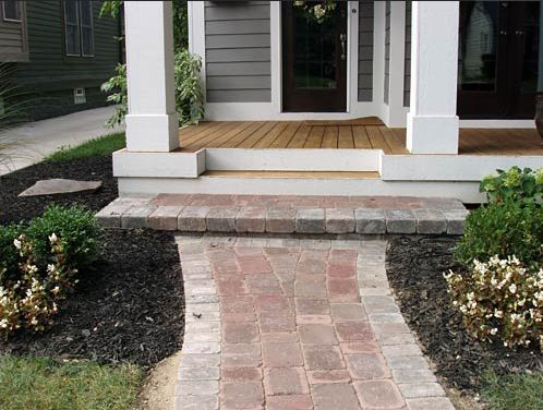 paver walkway