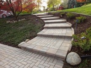 Bloomfield Hills MI Brick Paver Walkway