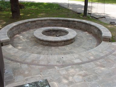 Brick Paver Fire Pit Troy MI