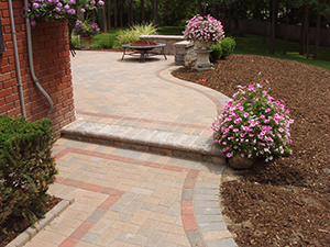 Grosse Pointe MI Brick Paver Patio