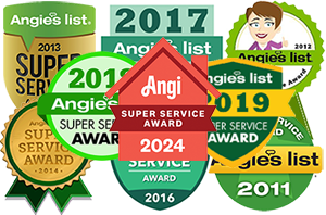 Angies List 2011-2019 Super Service Awards