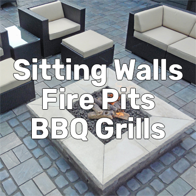 View Our Sitting Walls, Fire Pits, and BBQ Grills Gallery