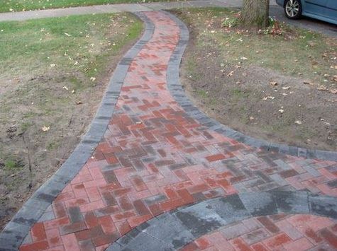 Huntington Woods Brick Paver Walkway