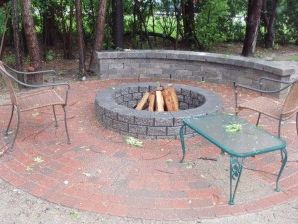 Brick Paver Fire Pit Milford MI