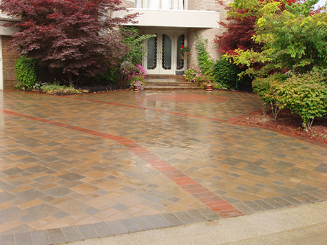 Franklin Michigan Paver Driveway