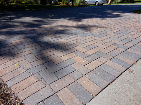 Rochester Hills Michigan Paver Driveway