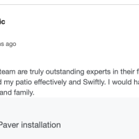 danny dedic google review patio 2025